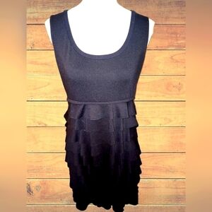 CALVIN KLEIN RUFFLE PARTY DRESS